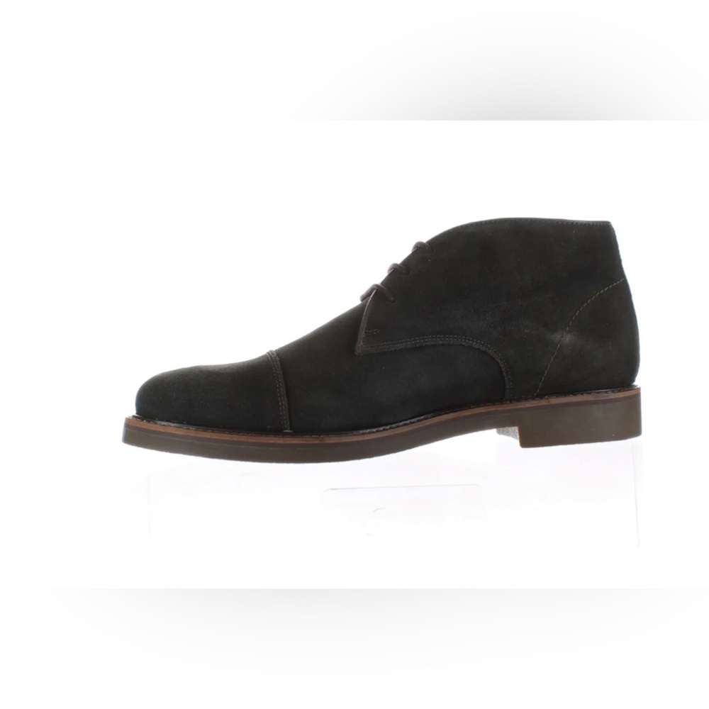 MARC JOSEPH NEW YORK 'Lenox Ave' Olive Suede Ankle Boots